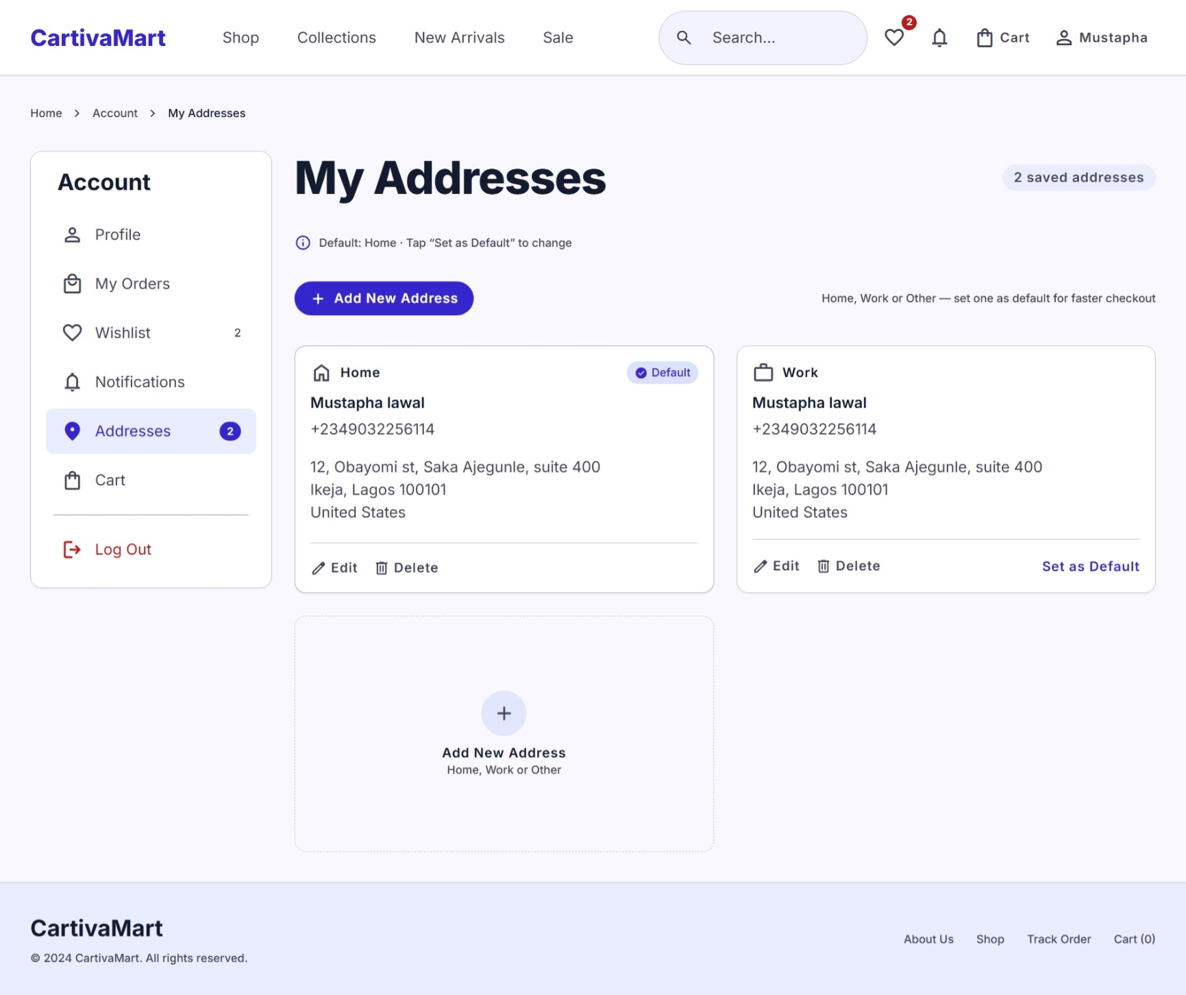 Address