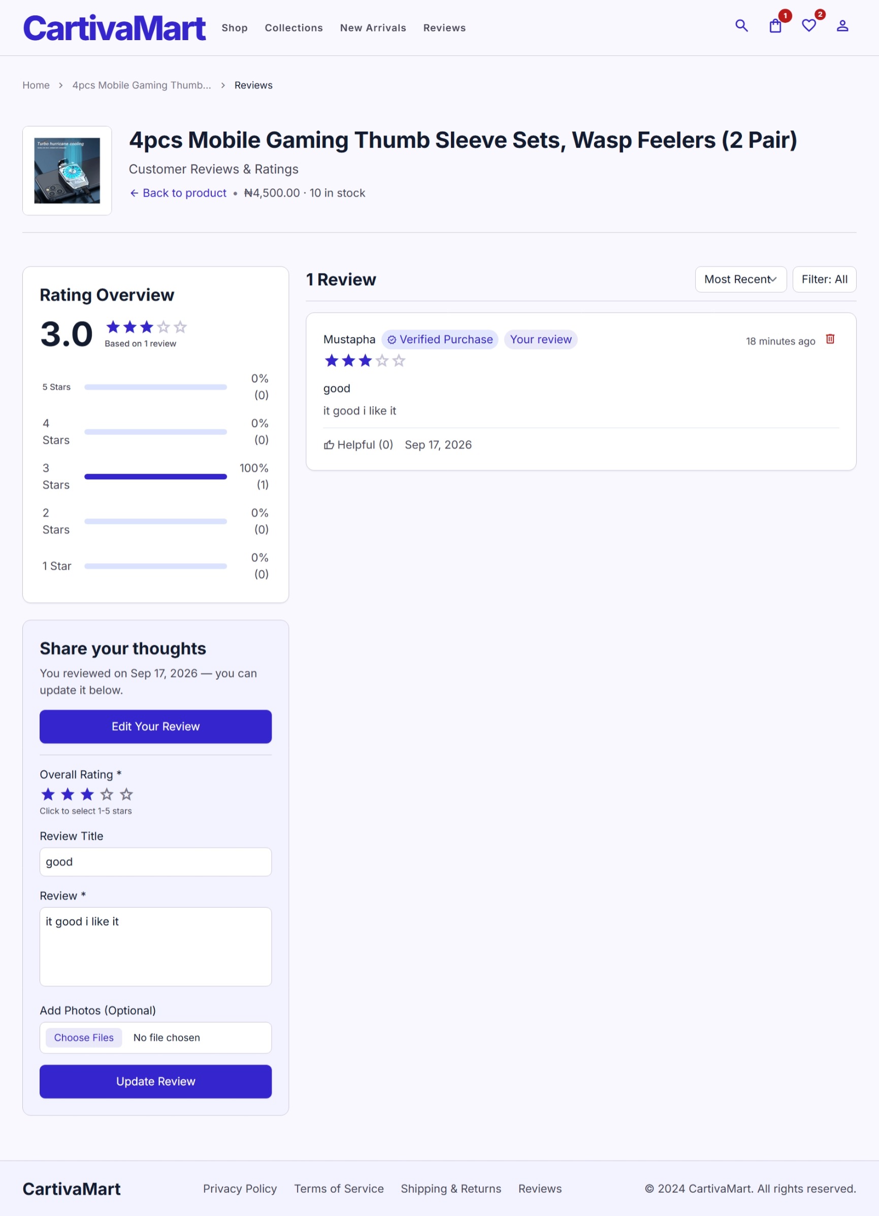 Reviews